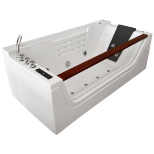 M-SPA - Koupelnová vana 8009 s hydromasáží 180 x 90 x 61 cm