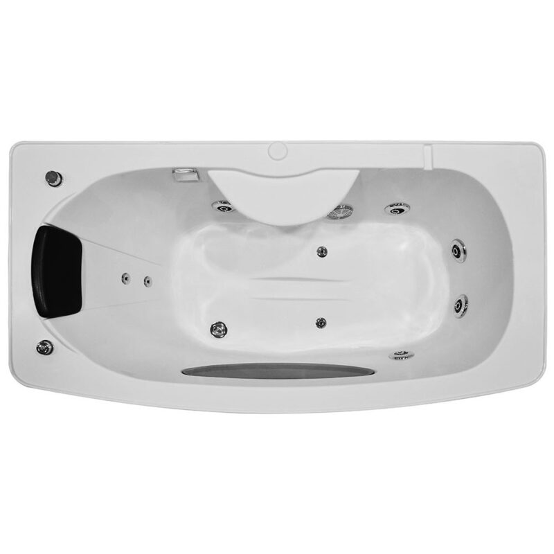 M-SPA - SAUNA Kabinová vana s hydromasáží 165 x 85 x 220 cm