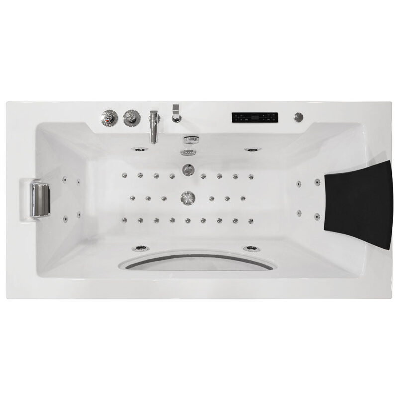 M-SPA - Koupelnová vana TOP s hydromasáží 181 x 91 x 60 cm