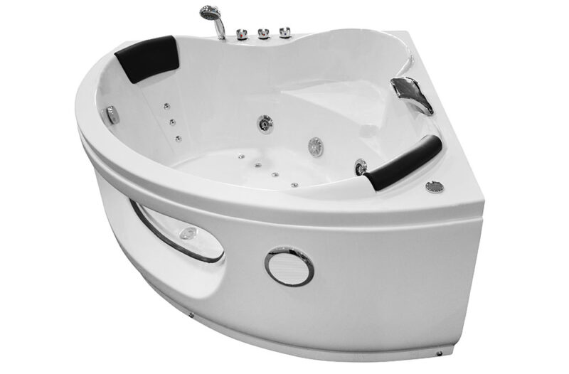 M-SPA - TOP Koupelnová vana s hydromasáží 140 x 140 x 68 cm