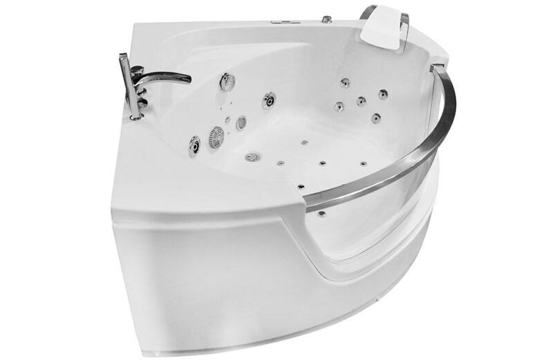 M-SPA - Koupelnová vana s hydromasáží 135 x 135 x 63 cm
