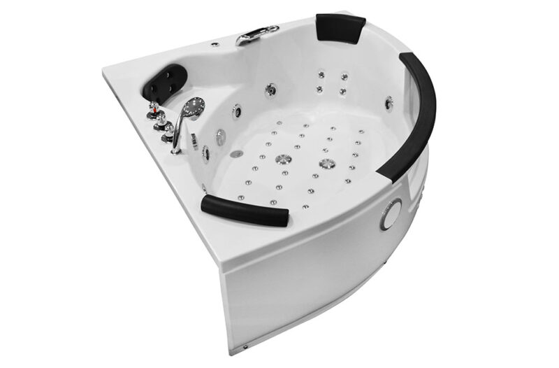 M-SPA - Koupelnová vana s hydromasáží 152 x 152 x 56 cm
