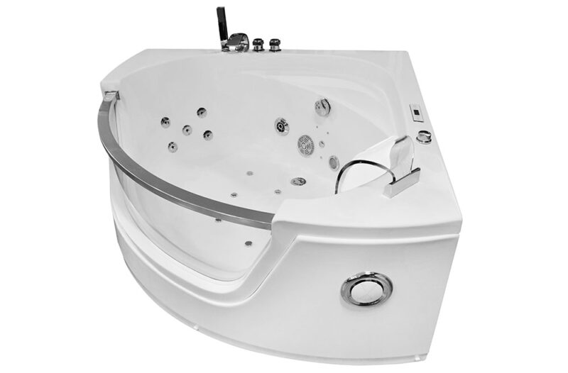 M-SPA - Koupelnová vana s hydromasáží 135 x 135 x 63 cm