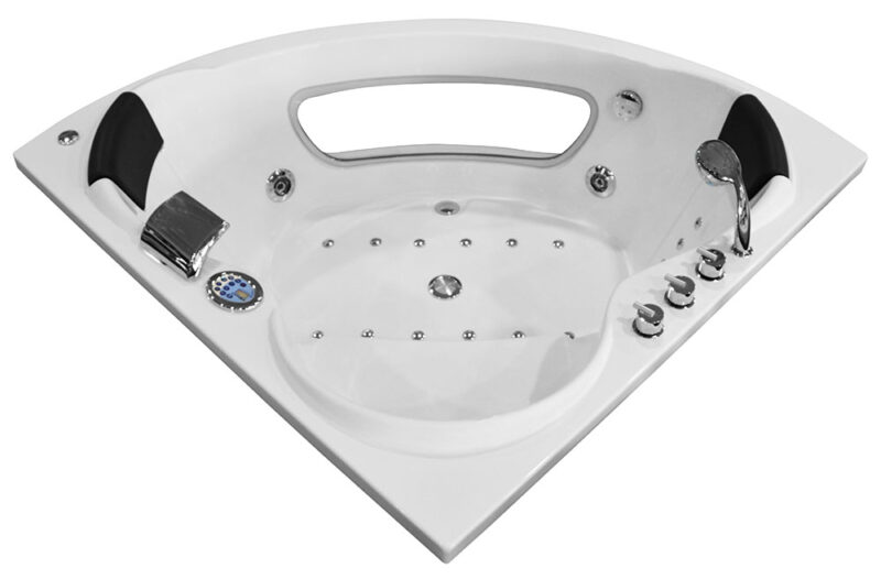 M-SPA - TOP Koupelnová vana s hydromasáží 140 x 140 x 68 cm
