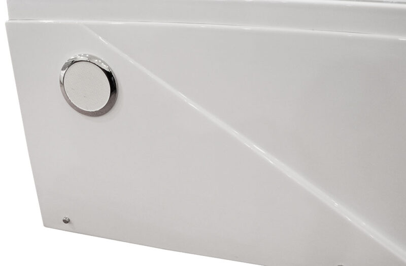 M-SPA - Koupelnová vana s hydromasáží 642 HC pravá 186 x 121 x 65 cm