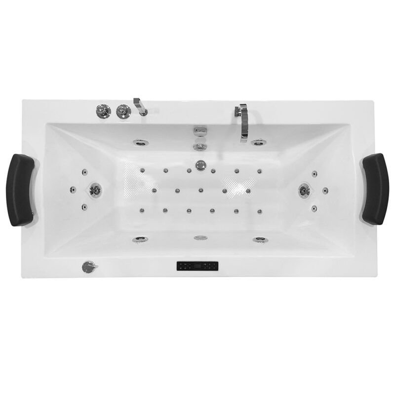 M-SPA - TURBO PLUS koupelnová vana s hydromasáží 180 x 90 x 61 cm