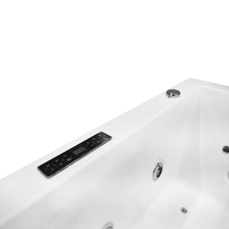 M-SPA - TURBO PLUS koupelnová vana s hydromasáží 180 x 90 x 61 cm