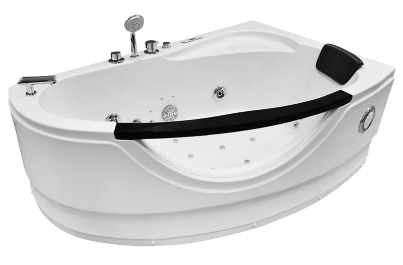 M-SPA - Koupelnová vana s hydromasáží 0024 pro 1 osobu 169 x 90 x 56 cm