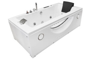 M-SPA - Koupelnová vana s hydromasáží PLUS pro 1 osobu 181 x 91 x 60 cm