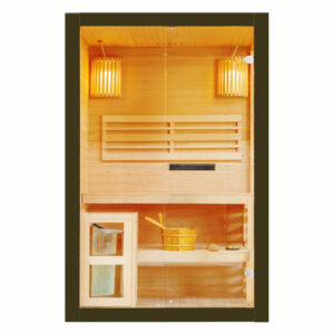 Sauna PANORAMA BLACK pro 2 osoby