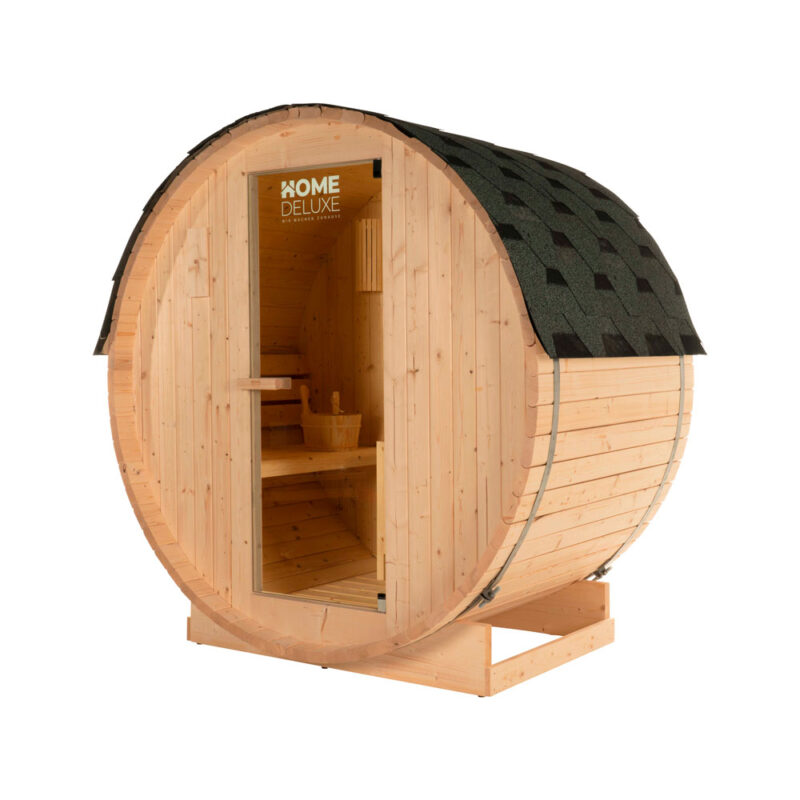 HOME DELUXE Venkovní sudová sauna LAHTI M