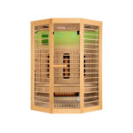 REDSUN DELUXE XL Infra kabina - 155 x 120 cm pro 3 osoby