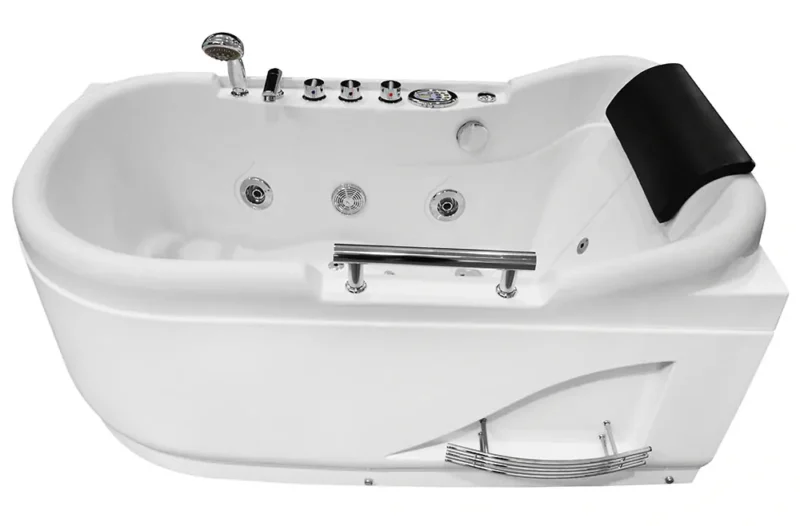M-SPA - Pravá koupelnová vana SPA s hydromasáží 140 x 87 x 67 cm