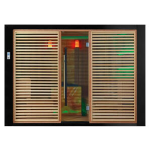 !M-SPA - Suchá sauna s kamny 300 x 200 x 210 cm 12kW
