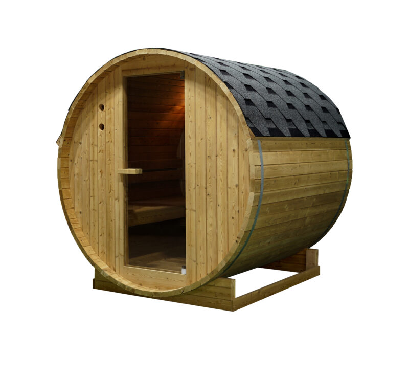 Sudová sauna TROMSÖ XL pro 6 osob 189 x 220 x 191,5 cm