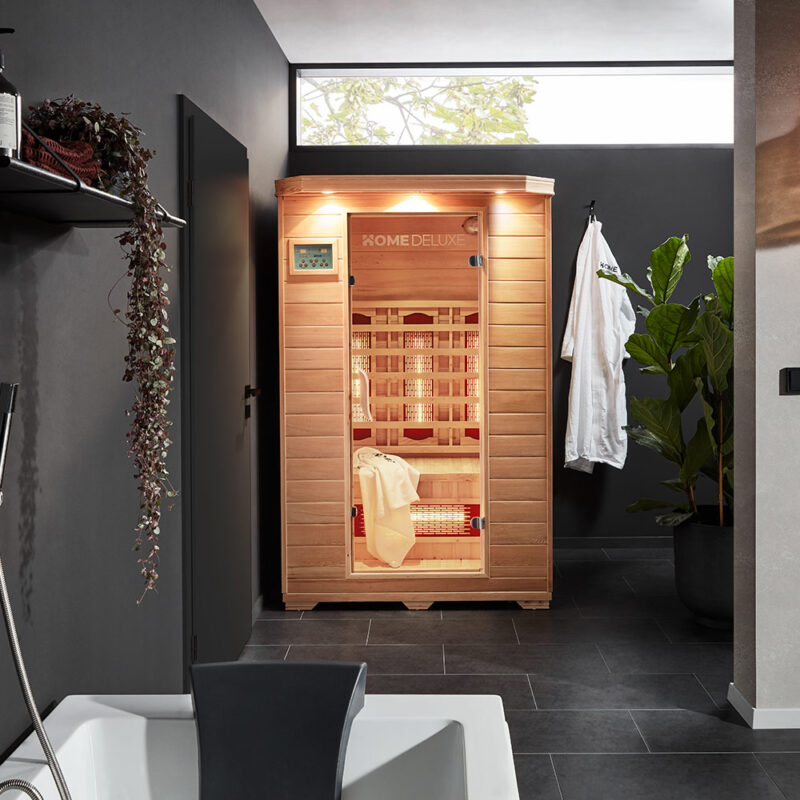 Infrakabina HOME DELUXE REDSUN M s plnospektrálními zářiči