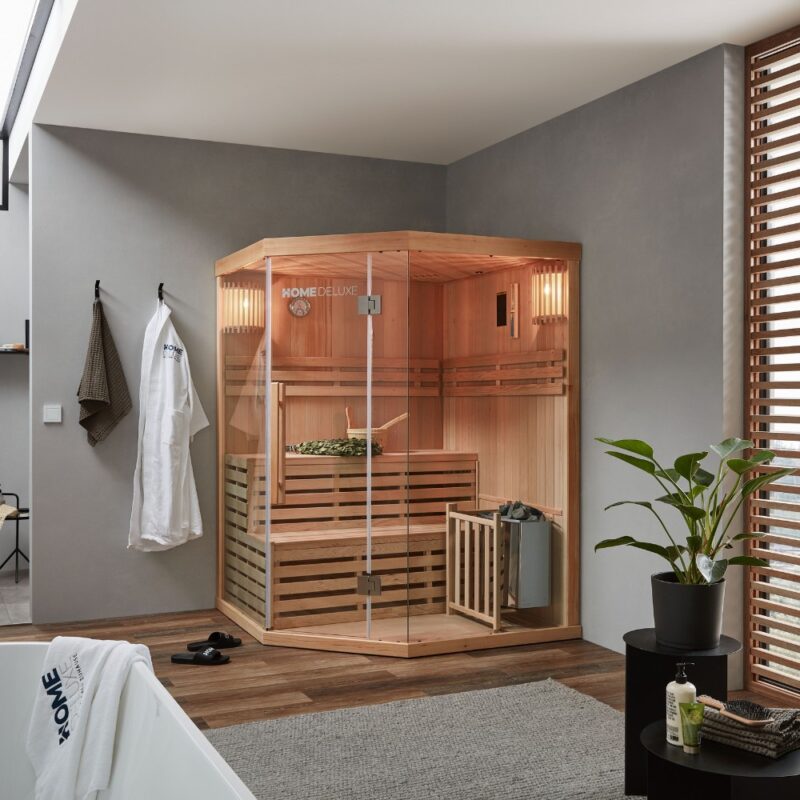 HOME DELUXE Tradiční sauna SKYLINE XL