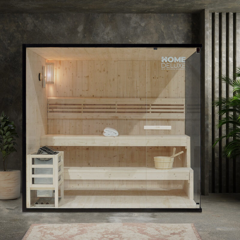 HOME DELUXE Tradiční sauna SHADOW XL