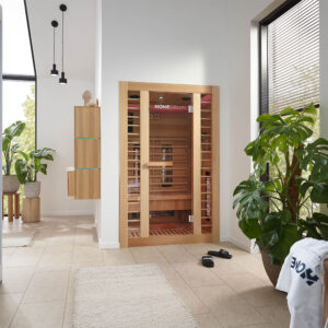 REDSUN DELUXE M Infračervená kabina - 120 x 105 cm pro 2 osoby