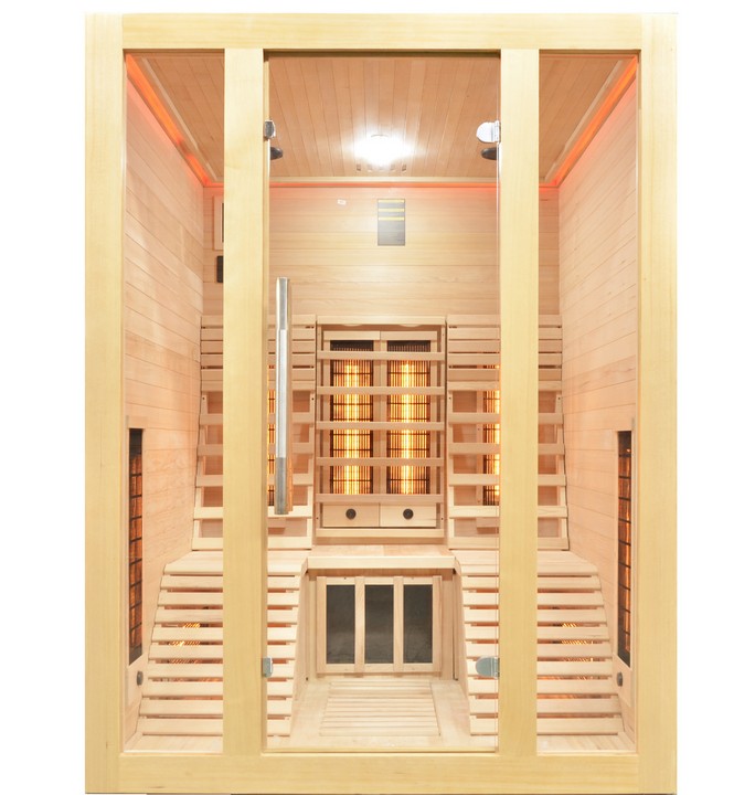 Sanotechnik - OSLO - infrasauna pro 2 osoby 150 x 150 x 200 cm