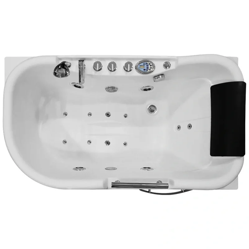 M-SPA - Pravá koupelnová vana SPA s hydromasáží 140 x 87 x 67 cm