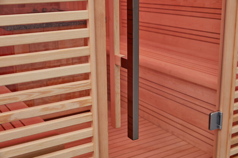 !M-SPA - Suchá sauna s kamny 300 x 200 x 210 cm 12kW