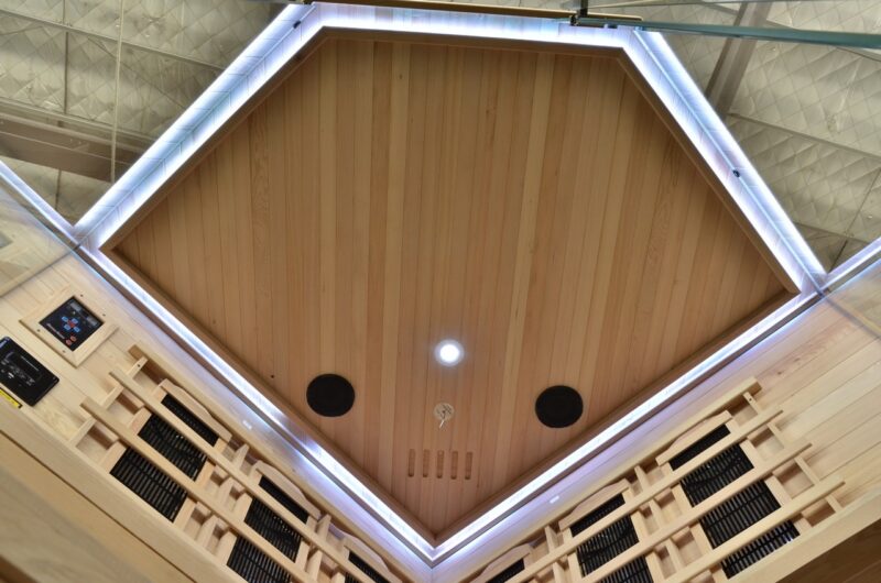 Sanotechnik - DELUXE - infrasauna pro 4 osoby 150 x 120 x 200 cm