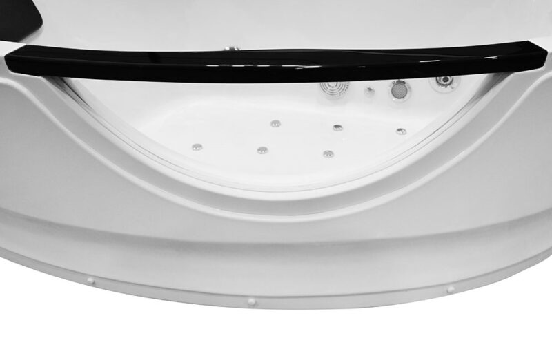 M-SPA - Koupelnová vana levá s hydromasáží 0024 pro 1 osobu 169 x 90 x 56 cm