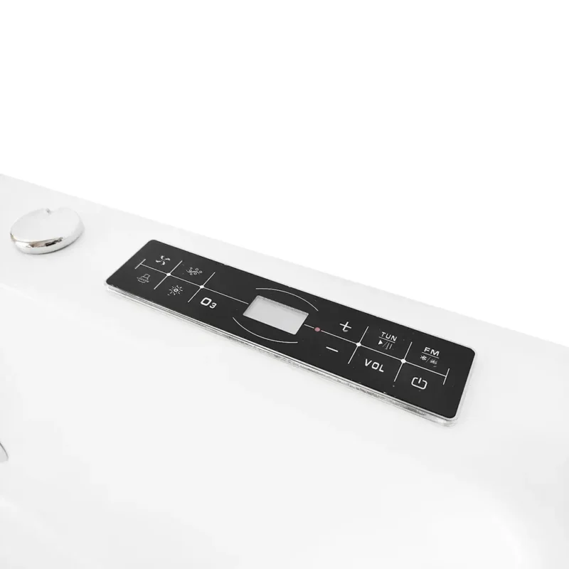 M-SPA - Levá vana se SPA zástěnou s hydromasáží 170 x 85 x 195 cm