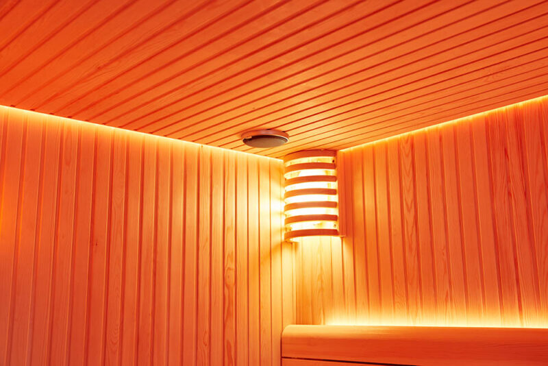 !M-SPA - Suchá sauna s kamny 300 x 200 x 210 cm 12kW