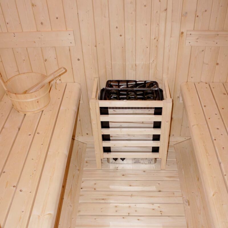HOME DELUXE Venkovní sudová sauna LAHTI XL