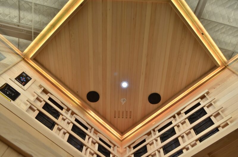 Sanotechnik - DELUXE - infrasauna pro 4 osoby 150 x 120 x 200 cm