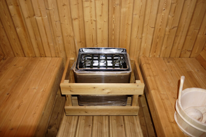 Sudová sauna TROMSÖ XL pro 6 osob 189 x 220 x 191,5 cm